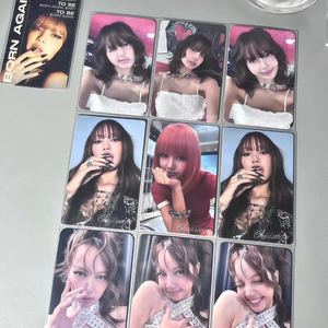 9.9 por 50 Tarjetas Coleccionables Oficiales de Lisa de BLACKPINK - Recubrimiento UV, Acabado Brillante, Perfectas para Fans y Coleccionistas de K-pop! - Product Image 3