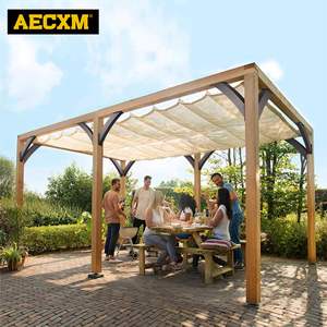 Fournisseur chinois, kits <span class=keywords><strong>de</strong></span> pergola en acier au carbone <span class=keywords><strong>de</strong></span> haute qualité, durables, faciles à assembler, logo personnalisable, revêtement en poudre, à construire soi-même - Product Image 6