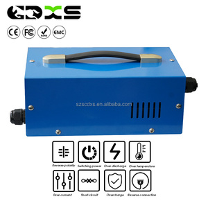 Nhà Máy bán hàng trực tiếp 1500W cho thang máy điện <span class=keywords><strong>Stacker</strong></span> <span class=keywords><strong>Pallet</strong></span> xe nâng giường phẳng xe tải 24v35a 250AH chì-axit pin sạc - Product Image 6