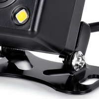 Caméra de recul carrée CCD pour voiture, 8 LED, vision nocturne 120 degrés, aide au stationnement