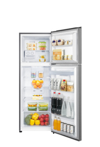 Smad Automatic Defrosting Double Door Stainless Steel Ice Maker <b>Refrigerator</b> with Water Dispenser for DDT-416WH - Product Image 2