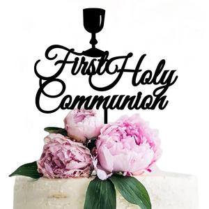 Irst Oly omommunion Ake opopper elieligious ababy apaptism enterhhristening ararty ababy hhower ecoraciones - Product Image 1