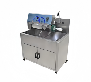 Lave-chaussures automatique grand format avec séchage intégré pour usage commercial en ateliers de nettoyage et de lavage de chaussures - Product Image 2