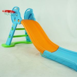 Toboggan en plastique intérieur-extérieur pour enfants toboggan épaissi pour la maison maternelle petites aires de jeux étendues - Product Image 1