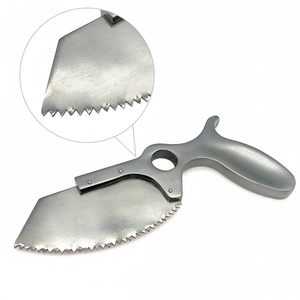 Scie à plâtre Instrument de chirurgie orthopédique en acier inoxydable de 210mm pour une coupe précise des os - Product Image 1