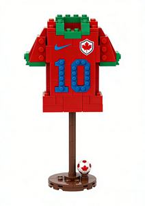 Ensemble <span class=keywords><strong>de</strong></span> blocs <span class=keywords><strong>de</strong></span> construction <span class=keywords><strong>Lego</strong></span> sur le thème du football, briques DIY, mini <span class=keywords><strong>Lego</strong></span>, blocs sportifs - Product Image 2