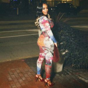 Factory <strong>Outlet</strong> Seamless Leggings Back Hollow Out Tie Dye Jogging Sports Wear Yoga Suit - Product Image 2