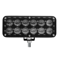NEU 30W 12 LED Pods Weiß/Amber Fahrlicht Spot-/Flutlichtlinse Rot Blau Warnleuchte Automotive LED-Scheinwerfer