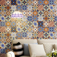Carreaux muraux faits à la main de Foshan Guangzhou, en divers motifs et couleurs, pour les applications dans les halls, salles de bain, salles à manger, villas, centres commerciaux et écoles