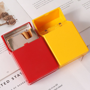 Futeng nhự<span class=keywords><strong>a</strong></span> màu sắc ban đầu thuốc Lá Trường hợp biểu tượng tùy chỉnh bán buôn thuốc lá hộp lưu trữ không thấm nước hút phụ kiện - Product Image 5