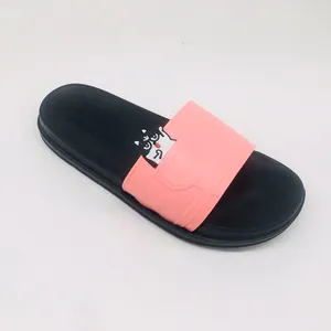 2021 New fashion lady women's slippers flat soft chappal thongs flip flops slippers for women summer beach walking sandals