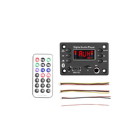 Circuit imprimé sans fil BT Usb MP3 Player Circuit Board Amplifier Circuit Board Diagramme Lecteurs MP3 Radio PCB Boards