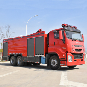 Camion de pompiers multifonctionnel 15000L, combinaison eau, mousse et poudre sèche, véhicule de lutte contre l'incendie et de sauvetage d'urgence, pour la vente mondiale - Product Image 5
