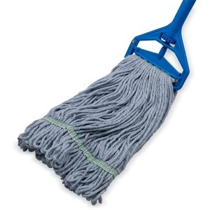 Recharge de balai serpillère en coton robuste 500g avec manche en aluminium, tête de balai auto-essoreuse réutilisable pour le nettoyage domestique, écologique - Product Image 3
