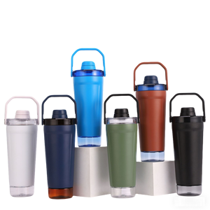 Bottiglia d'Acqua in Acciaio Inox a Doppia Parete con Isolamento Sottovuoto da 20 oz, Shaker per Palestra e Fitness, Senza BPA, per Bevande Calde e Fredde - Product Image 4