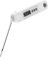 Termometer makanan elektronik, alat pengukur suhu Oven elektronik untuk memasak memanggang susu daging, lipat Digital T11