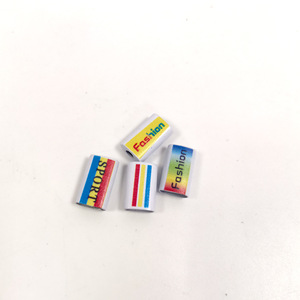 Extremo de cuerda de plástico con estampado de dibujos animados para ropa y accesorios de bolsos, diseño personalizable - Product Image 2