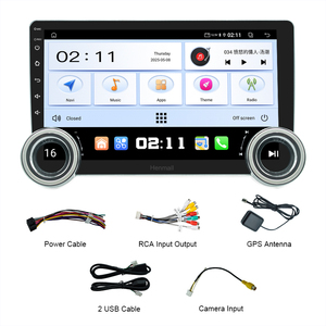 מערכת סטריאו לרכב בגודל 12.5 אינץ' עם מסך מגע 2K, תומכת ב-Carplay ו-<span class=keywords><strong>Android</strong></span> Auto, נגן DVD לרכב עם DSP, רדיו לרכב עם Wifi 5G ומערכת הפעלה אנדרואיד. - Product Image 3