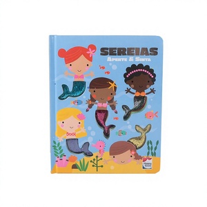 หนังสือเด็กแบบมีกรอบปรับแต่งได้ ภาษาอังกฤษ สำหรับเด็ก ระบายสี วาดภาพ การศึกษาปฐมวัย พิมพ์ดิจิทัล ลายนูนแบบคอปเปอร์เพลท - Product Image 2