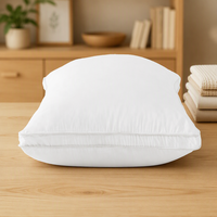 Luxe Lofty Super doux soie comme fibre remplissage oreiller de couchage hôtel collection lit oreillers Standard Queen Size