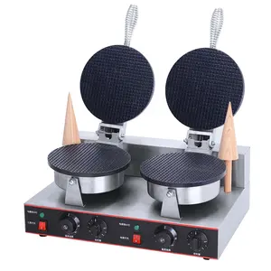 Manufacturing Wholesale Snack Equipment Cone Maker Machine Electric Waffle Cone Baker Catering Equipment For Sale