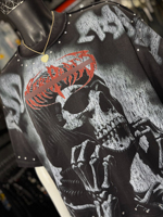 T-shirt à manches courtes Yingling Diamond avec logo en strass pour homme, coupe ample, impression DTG, t-shirts émotionnels en gros