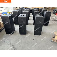 Système de sonorisation passif AM210 Dual 10 pouces Line Array pour intérieur ou extérieur avec enceintes audio pour scène/bar/club