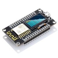 Placa de Desarrollo HSW Esp8266 V3 con Pantalla OLED de 0.96 Pulgadas, Módulo Wifi Ch340 Esp-12f, Micro USB Tipo C para Arduino/Micropython