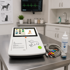 Moniteur vétérinaire numérique portable <span class=keywords><strong>ECG</strong></span>/EKG SUN-6032 en promotion – Appareil de cardiographie médicale - Product Image 1