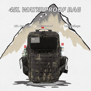 Mochila de Camuflaje Multifuncional Grande de Nuevo Diseño con Forro de Nailon Impermeable de 45L para Senderismo y Camping Unisex - Product Image 2