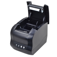 Printer Label Barcode Thermal Langsung XP-365B 6x4 Berkualitas Tinggi, Printer Thermal Waybill dengan USB 203dpi, Tersedia