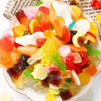 OEM Groothandel Op Maat Halal Chinese Bulk Zoetzure Smaak Zachte Jelly Gummies Snoepjes en Candy's