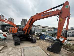 Excavadora hidráulica de orugas Hitachi ZX240 de 24 toneladas usada, se adapta al sitio de infraestructura, ahorro de combustible eficiente ZX160 ZX200 ZX210 ZX350 - Product Image 2