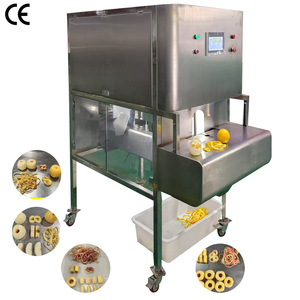 Éplucheuse et dénoyauteuse automatique industrielle et commerciale en acier inoxydable pour pommes et légumes, haute productivité, pour l'élimination des noyaux de fruits et légumes - Product Image 2