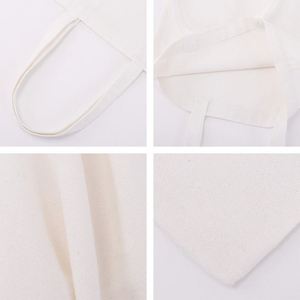 Sac fourre-tout en toile épaisse de haute qualité, 12 oz et 16 oz, en coton, vierge, en stock, avec longues poignées, écologique, pour le shopping – Vente chaude - Product Image 3