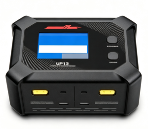 UP13 Dual Channel LiPo Balance Charger 200W 10A 2-8S With 2.4 Inch LCD Screen For <b>Drones</b> <b>Accessories</b> - Product Image 4