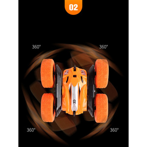 Voiture télécommandée acrobatique durable pour enfants, offrant des rotations et des retournements à 360 degrés, portée de 40 m, divertissement continu - Product Image 2