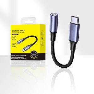 Nouvel arrivage Adaptateur auxiliaire USB Type C vers 3.5mm <span class=keywords><strong>Jack</strong></span> Type-c Câble audio Convertisseur de câble pour écouteurs pour Samsung <span class=keywords><strong>Galaxy</strong></span> S22 <span class=keywords><strong>S21</strong></span> Huawei - Product Image 2