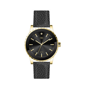 Reloj de pulsera para hombre con correa de cuero, movimiento de cuarzo, estilo audaz para el día a día, cronometraje básico, versátil para el trabajo y fiestas. - Product Image 3