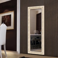 Miroir mural argenté double face personnalisable pour dressing, chambre, hôtel, salon – Meilleure vente