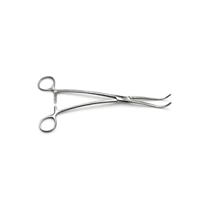 Pinza Vascular Manual Reutilizable de Acero Inoxidable para Procedimientos de Cirugía Cardiovascular y Vascular, Uso Hospitalario - Product Image 1