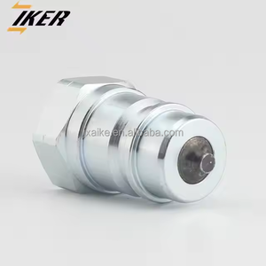 1/2'' Ag Hydraulische Tractor Snelkoppelingen Hydraulische Snelkoppelingen Vervangt ISO7241-1A Sets met Stofkappen YAA - Product Image 3