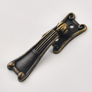 Furniture Handle Ring Zinc Alloy Bronze Traditional Drawer Pull Durable - Product Image 4