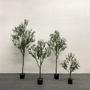 Vente chaude À La Main Arbre Plantes Dans Des Pots <span class=keywords><strong>Olivier</strong></span> Plantes Artificielles pour La Décoration Intérieure Extérieure Décoration - Product Image 4