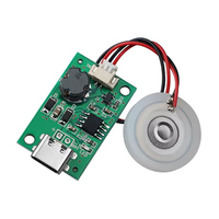 Type-C USB DC5V humidificateur à ultrasons en céramique piézoélectrique Kits de bricolage brumisateur pilote carte de circuit imprimé brumisateur Film d'atomisation
