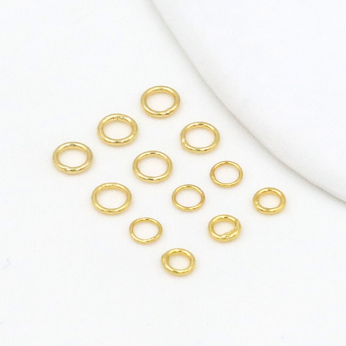 18K genuine gold [Genuine gold retains its color]