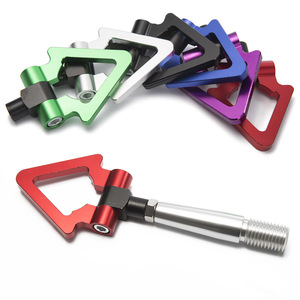 Crochet de remorquage avant en alliage d'aluminium pour Mitsubishi Lancer EX Racing Car, couleur rouge - Product Image 4