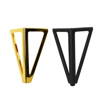 WINSTAR Gute Qualität Möbel Zubehör Metall Dreieck Golden Schlafs ofa Beine für Tisch
