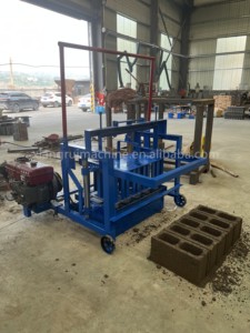 Máquina de pavimentación Diesel para poner huevos, máquina de bloques de hormigón, <span class=keywords><strong>precio</strong></span> de enclavamiento, maquinaria Manual para hacer <span class=keywords><strong>ladrillos</strong></span>, superventas en Ghana - Product Image 5