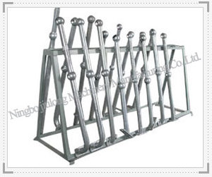 Rampe d'escalier antidérapante en acier avec grille de marche sur mesure, faible entretien pour escaliers de plateforme - Product Image 3